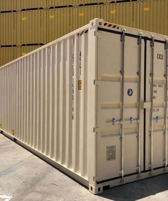 Contentor Blanco Classe A padrão de 40 pés