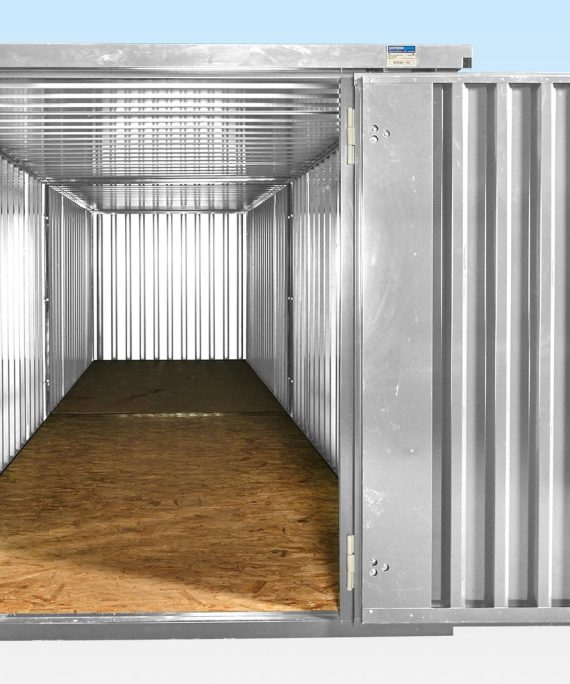 Ligação final para embalagem de contentor de 6m x 2,1m (galvanizada)