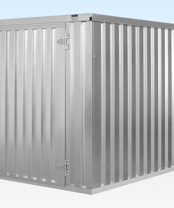 Contenitore piatto 3 m x 2,1 m zincato